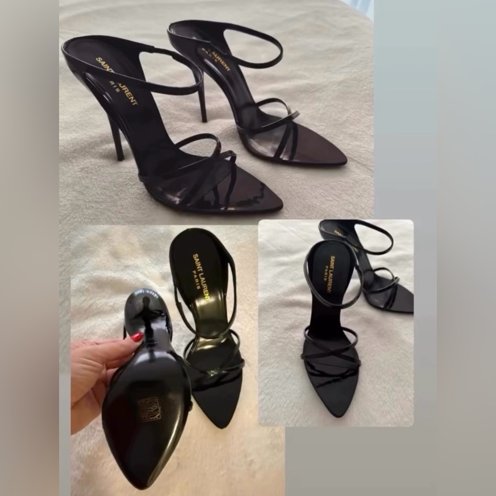 Saint Laurent Vernice Grupy Nero Gippy 110